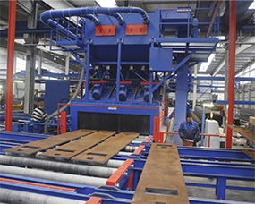 三一重工非标自动抛丸机定制