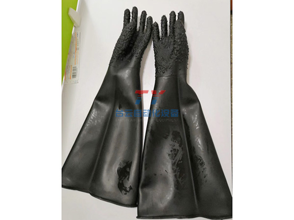 加厚防滑喷砂手套